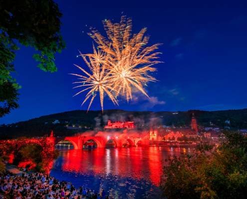 Heidelberg Schlossbeleuchtung
